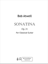 Sonatina #1 Guitar and Fretted sheet music cover